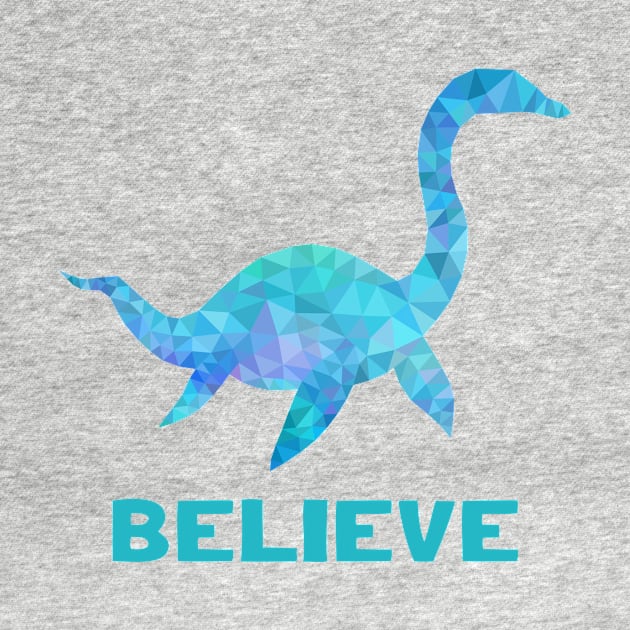 Loch Ness Monster Believe by CKastellanos